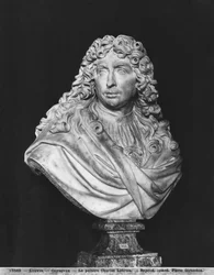 Büste von Charles Le Brun, 1679 (Marmor)